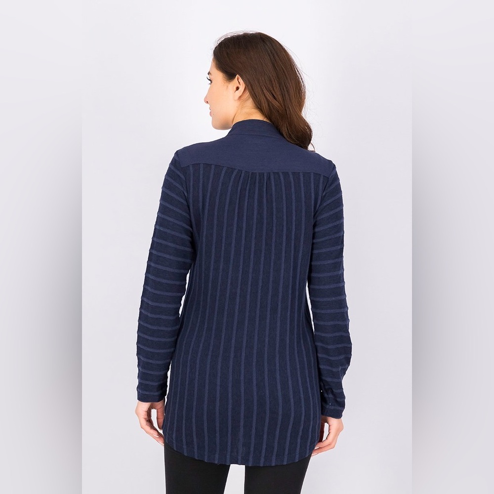 Market & Spruce Gianina Mixed Texture Cardigan NWT - Picture 4 of 8